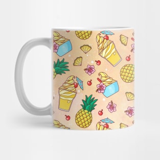 Pineapple Whip Pattern  (Warm Tones) Mug